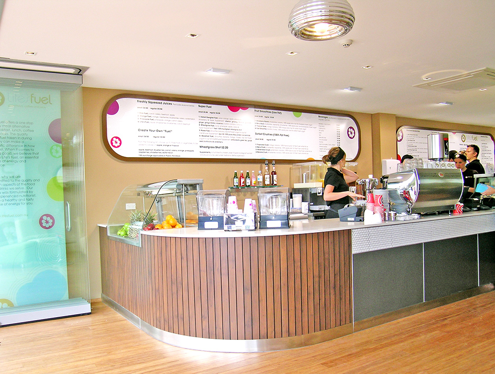 Life's Fuel Cafe Interior Design by Chan Ly